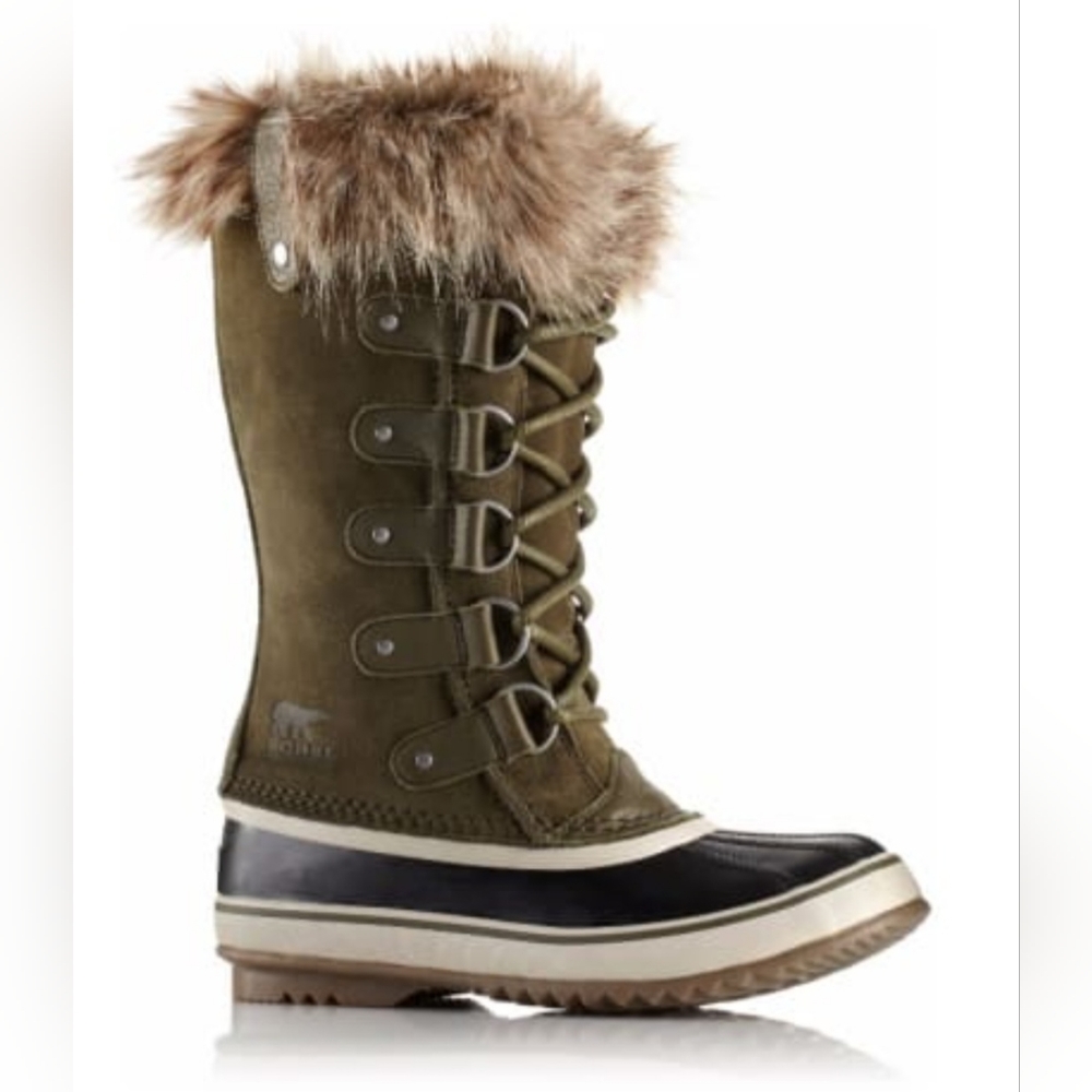 SOREL Joan of Arctic Waterproof Boot in Nori